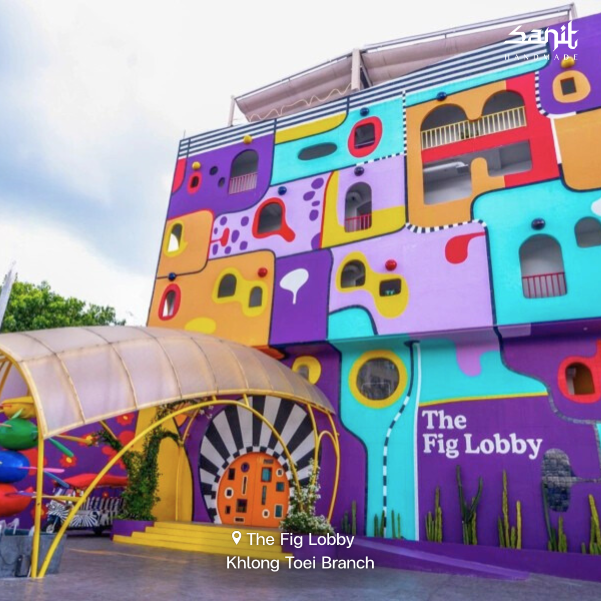 สาขาคลองเตย อยู่ในโรงแรม The Fig Lobby
